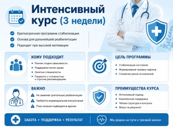 Реабилитация за 21 день в Наро-Фоминске